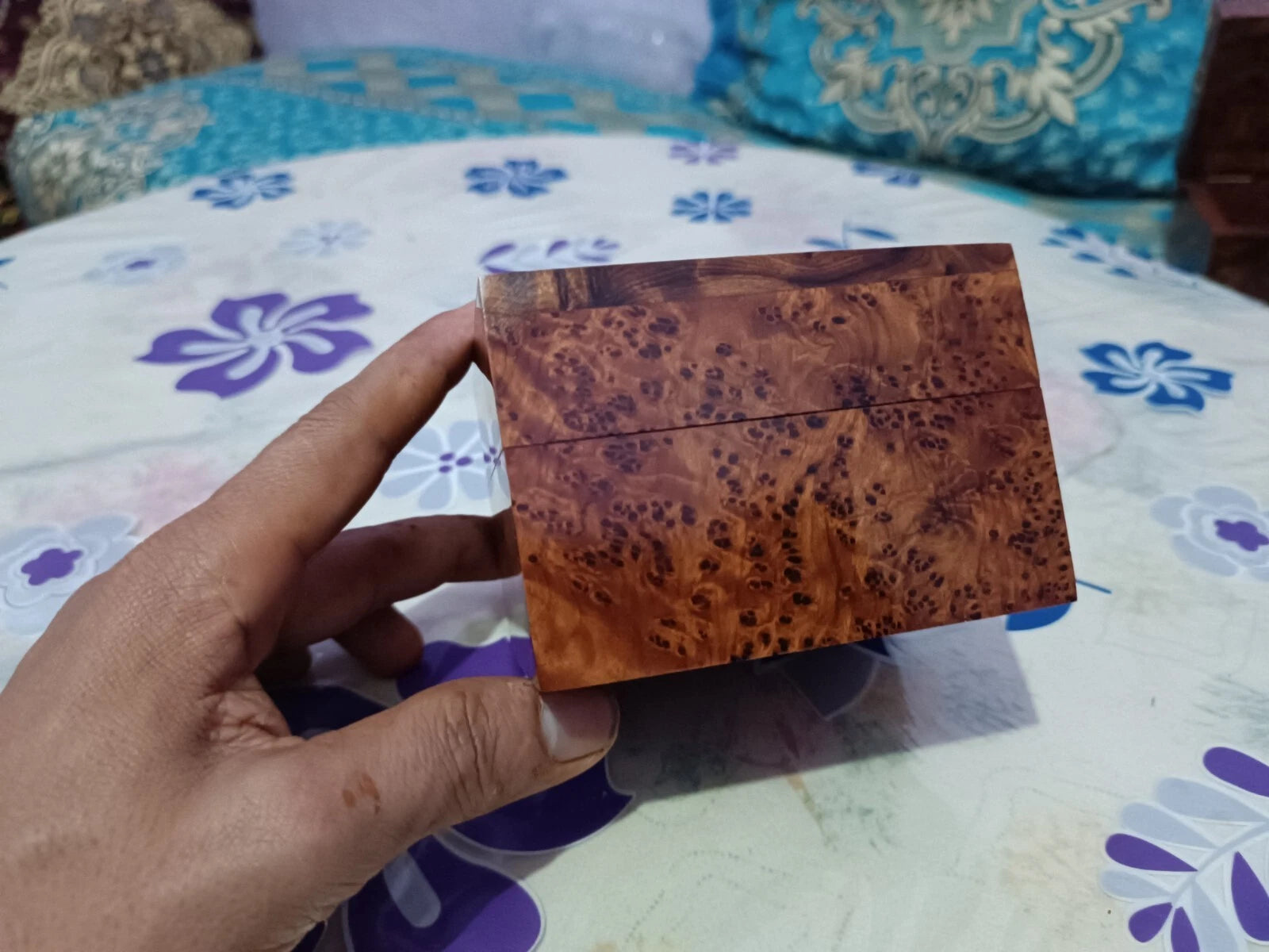 Burl Thuya wood jewelry box organizer ,Keepsake,gift | eBay