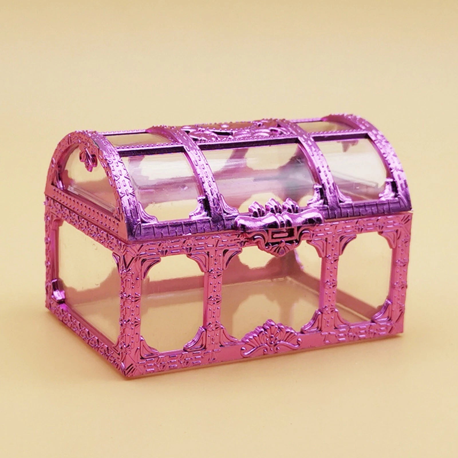 Clear Pirate Treasure Chest Storage Box for Coins Jewelry Vintage Retro Cases | eBay