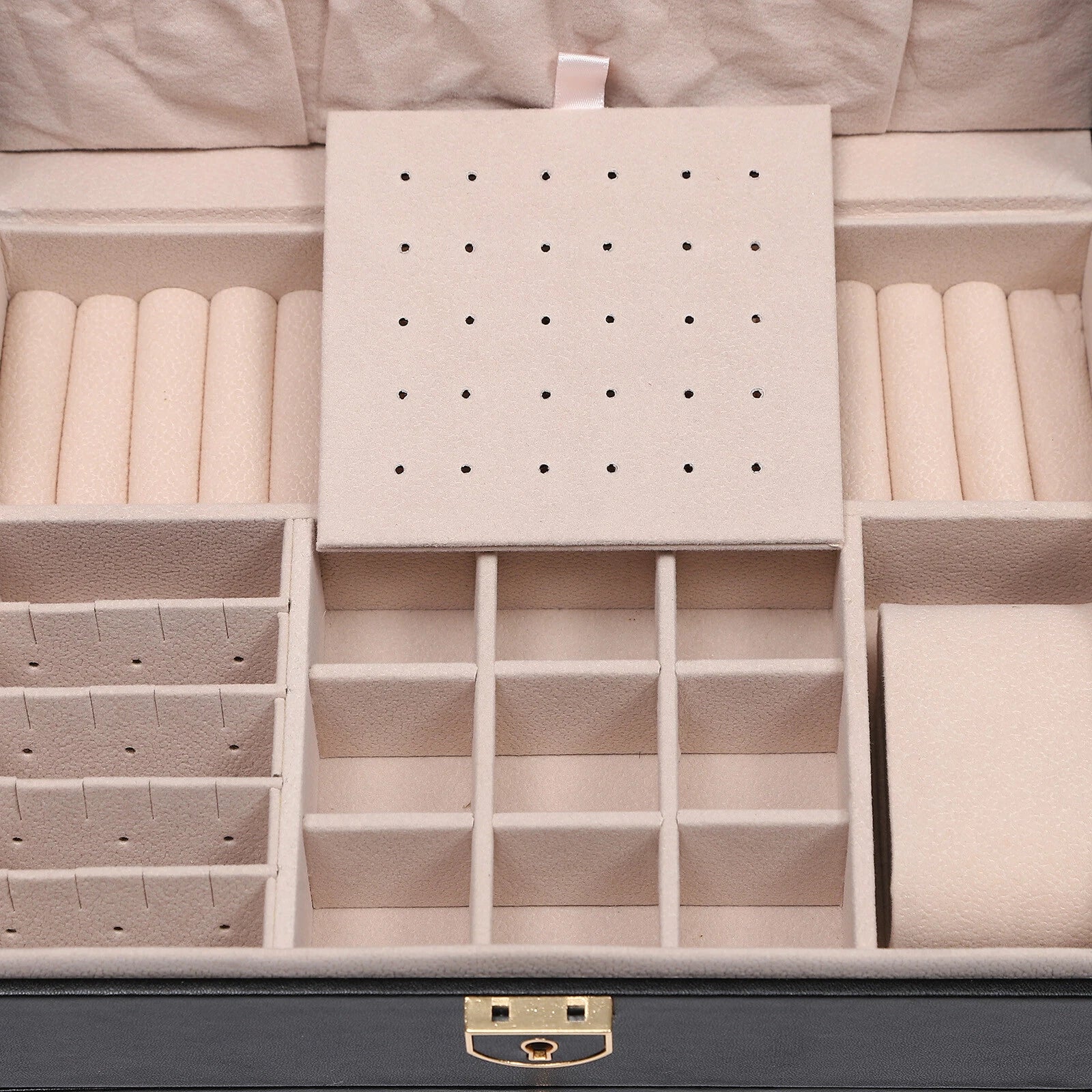 PU Watch Storage Box with Drawer Jewelry Organizer Watch Holder Display Case | eBay