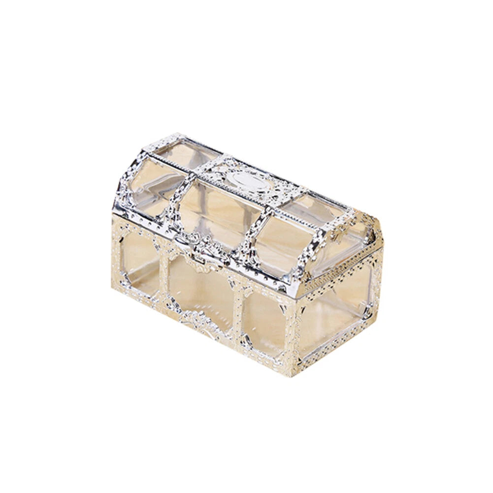 Clear Pirate Treasure Chest Storage Box for Coins Jewelry Vintage Retro Cases | eBay