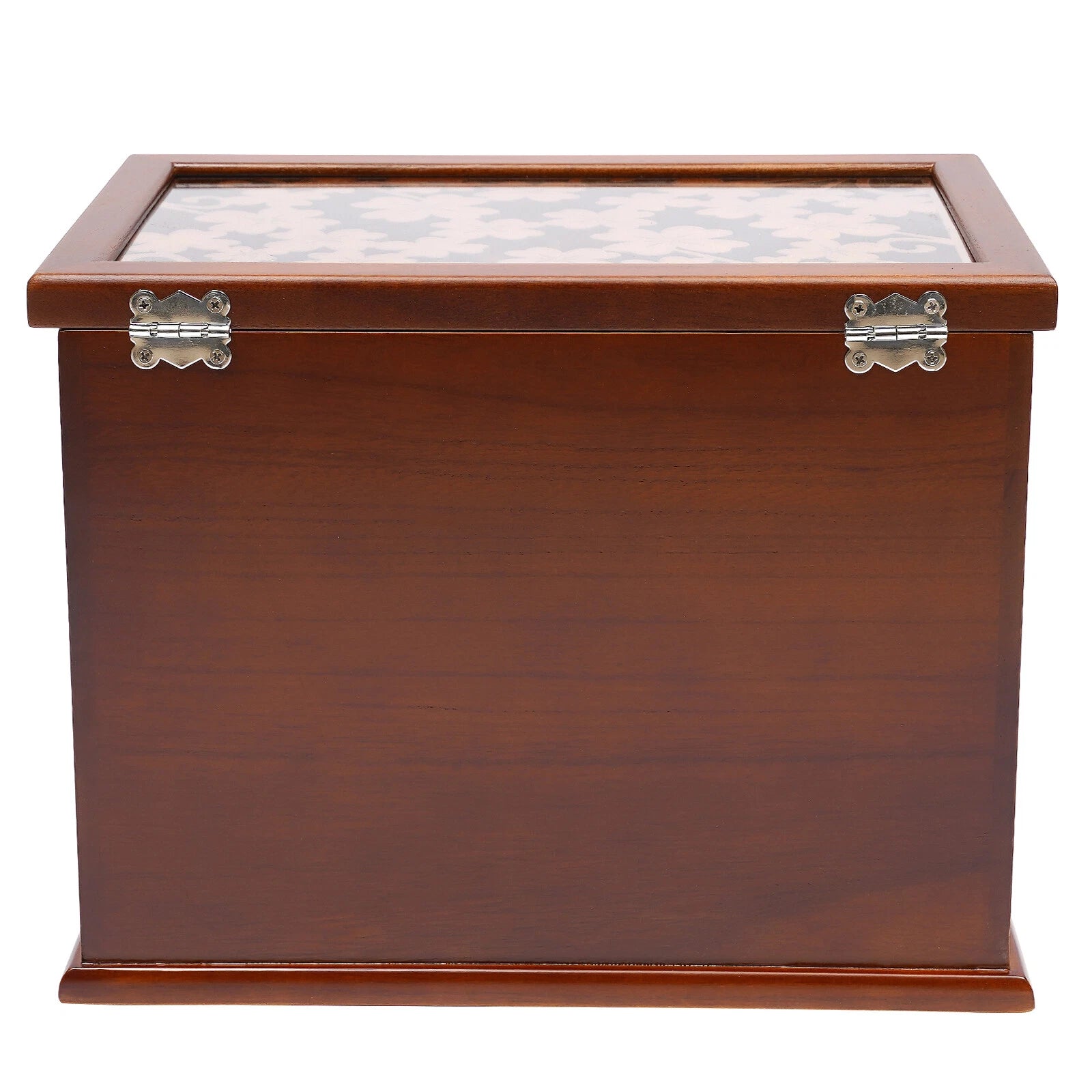 6 Layers Brown Vintage Jewelry Storage Wood Box Organizer Necklace Cabinet | eBay