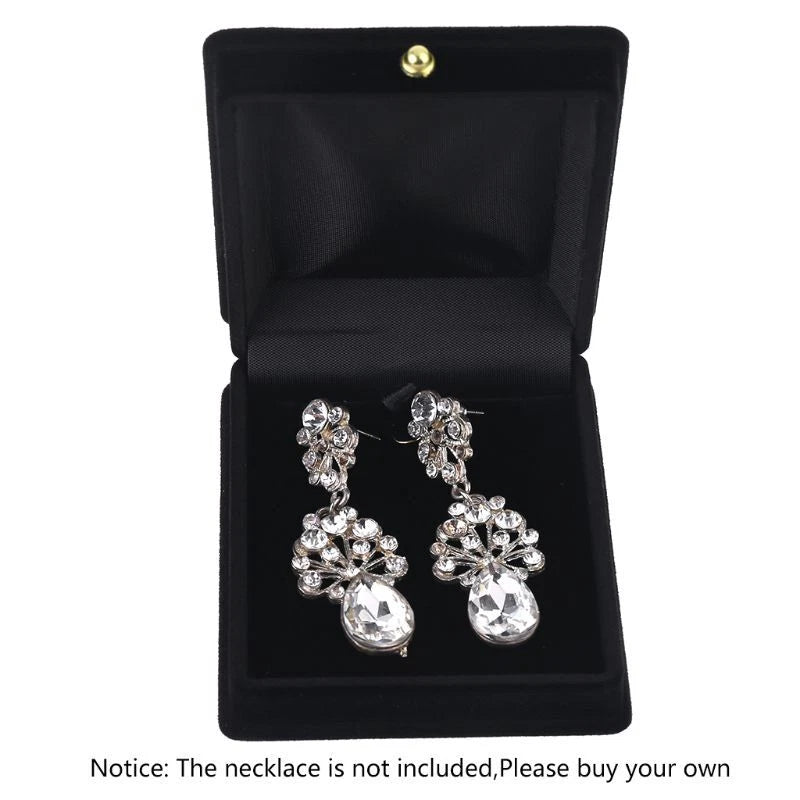 Velvet Jewelry Storage Display for Case Pendant Necklace Gift Box for Wedding | eBay