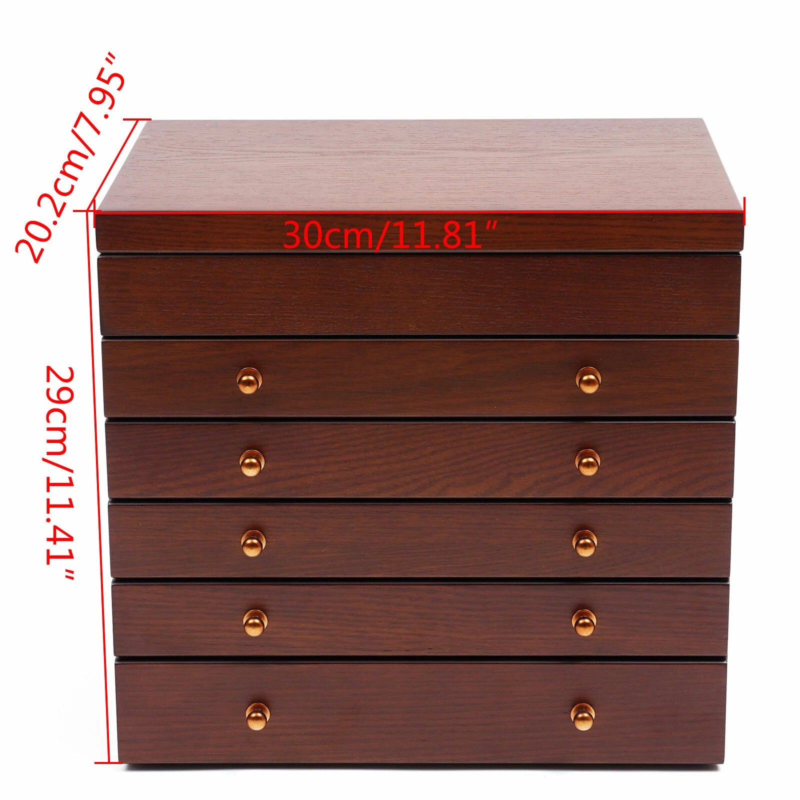 Jewelry Box, Jewelry Organizer, 6-tier Jewelry Box for Bedroom | eBay