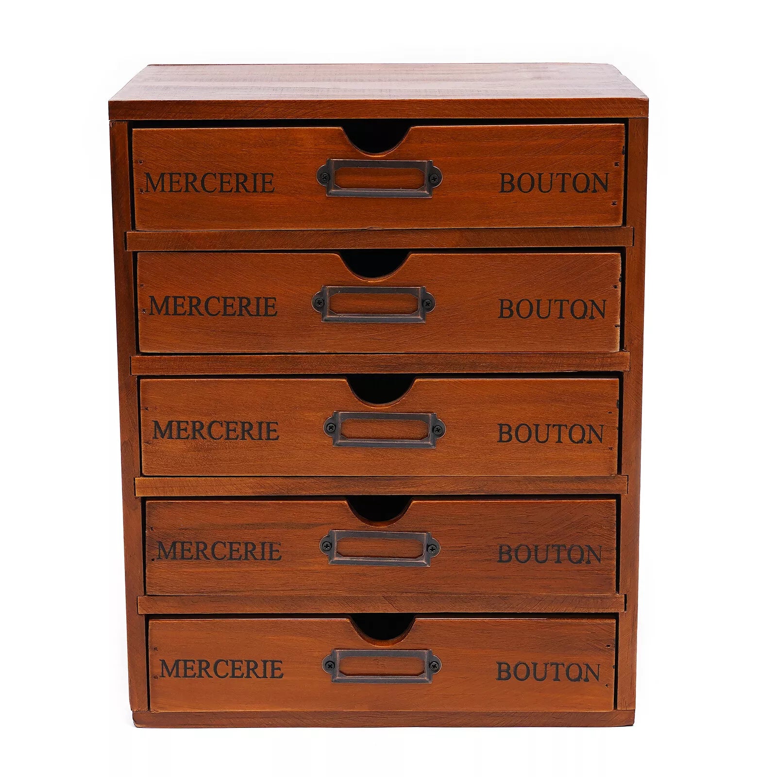 5 Layers Vintage Large Jewelry Organizer Wooden Storage Box Case with 5 Drawers | eBay