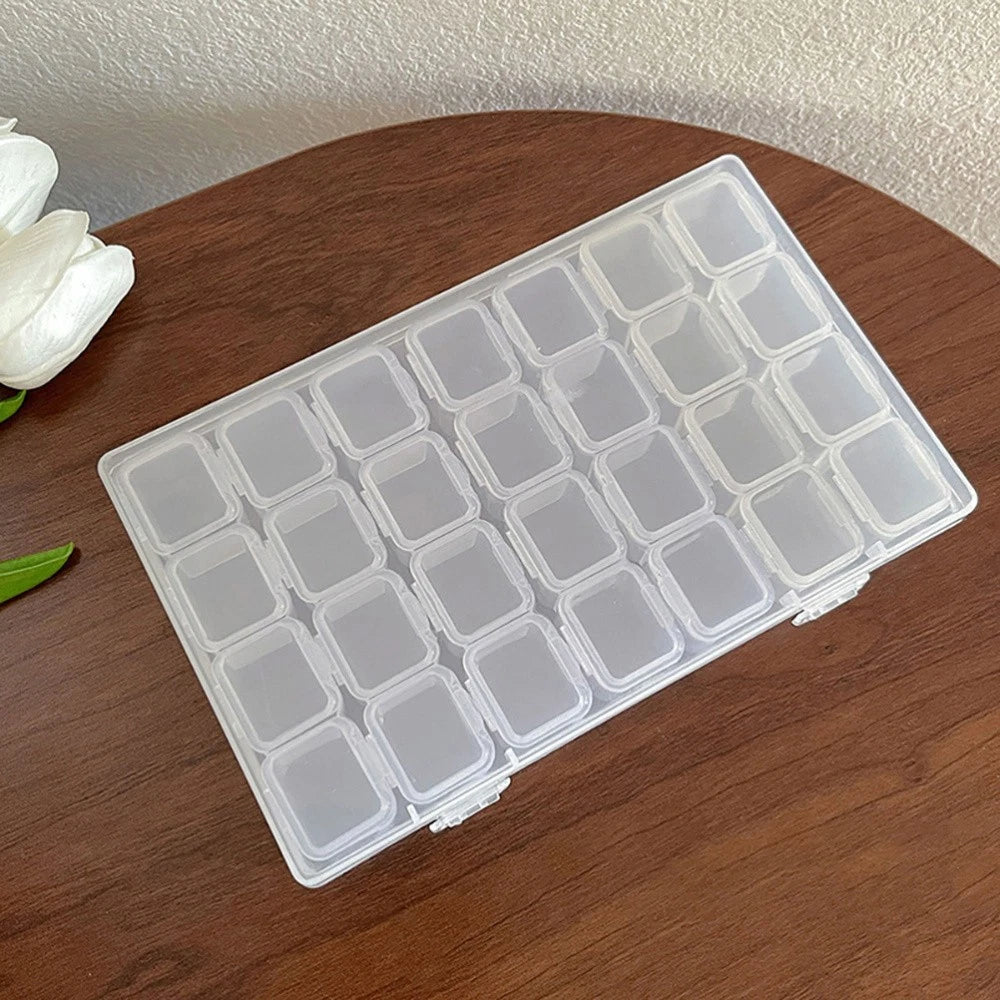 Jewelry Storage Box Transparent Plastic Organizer Containers Necklace | eBay
