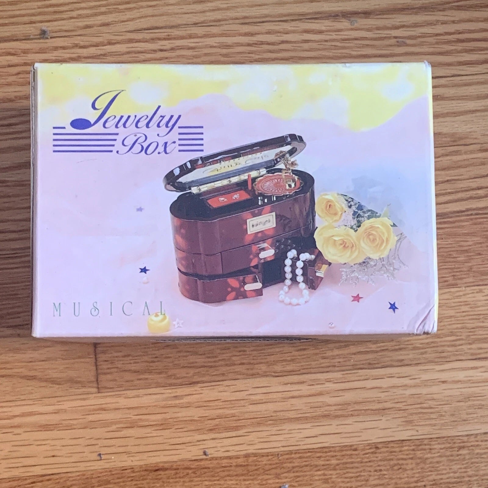 Jewelry Box Organizer Ring Earring Necklace Storage Case Plays Music! | eBay
