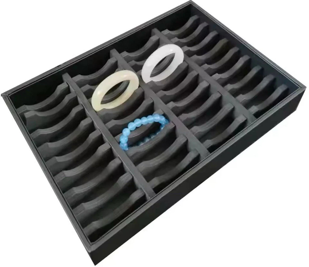 40 Slot Bangle Jewelry Organizer Box | eBay