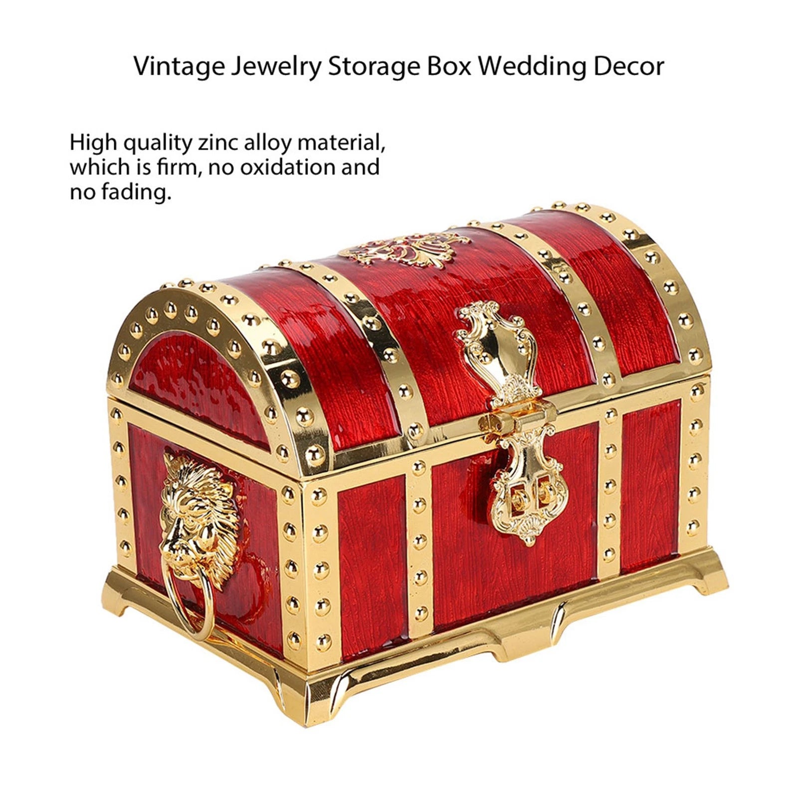 Vintage Jewelry Storage Box Delicate Organizer For Wedding Decor | eBay