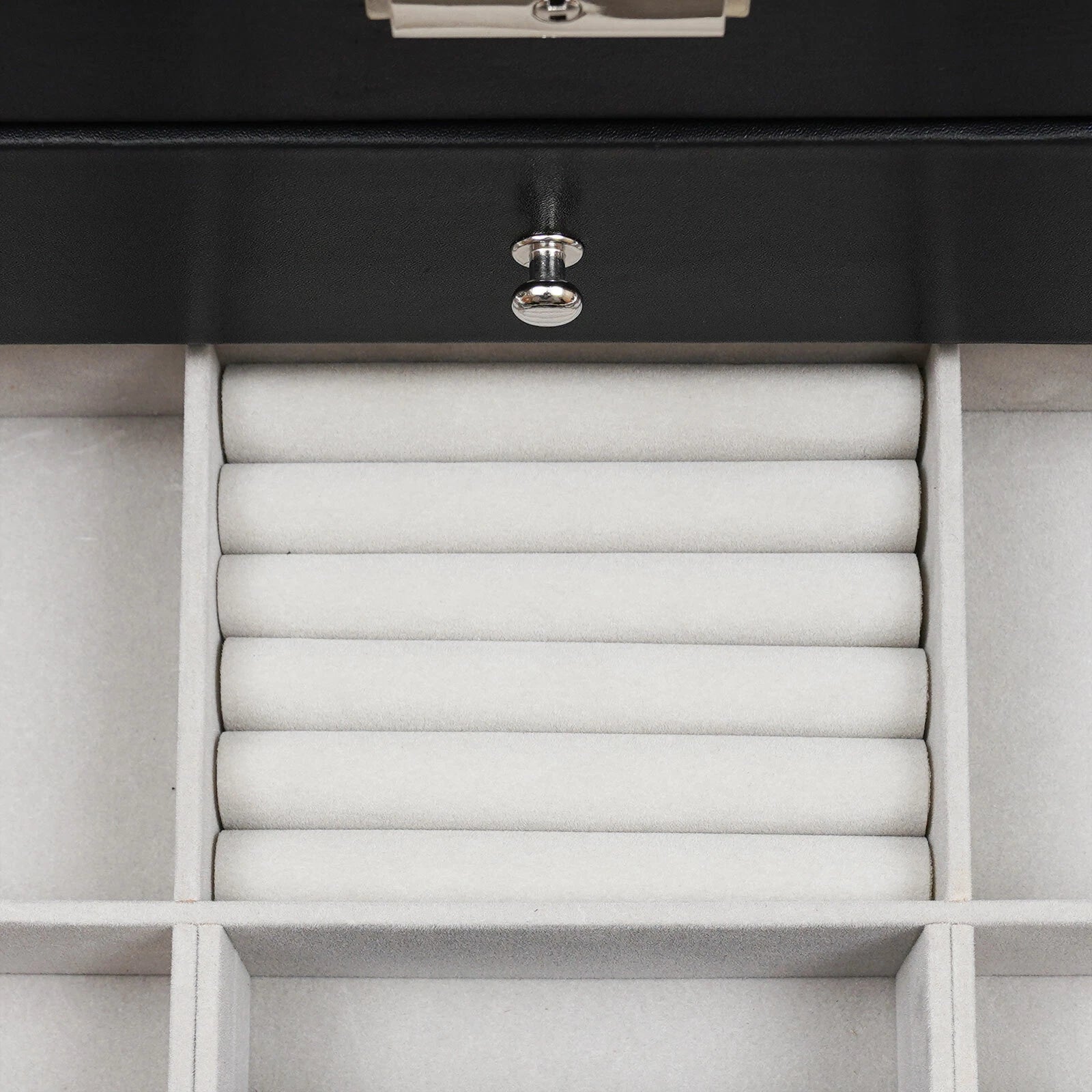 3 Layer Watch Sunglasses Jewelry Display Box Drawer Metal Buckle Organizer Box | eBay