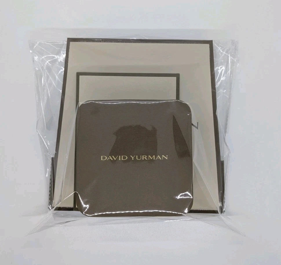 AUTHENTIC David Yurman Jewelry Gift Packaging Set 2025 Box, Bag, Pouch & Papers | eBay