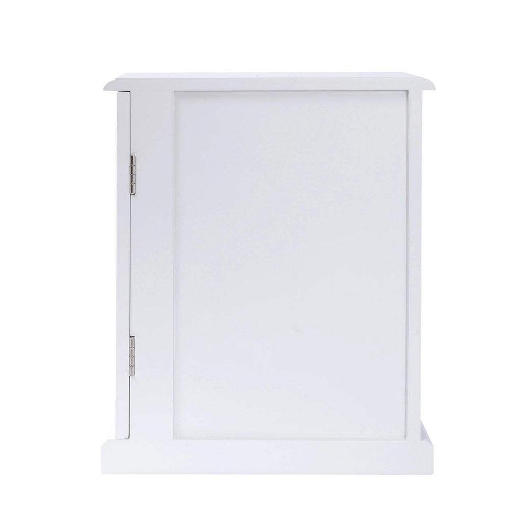 Elegant White Jewelry Box Organizer with 4 Drawers and Butterfly Design | eBay