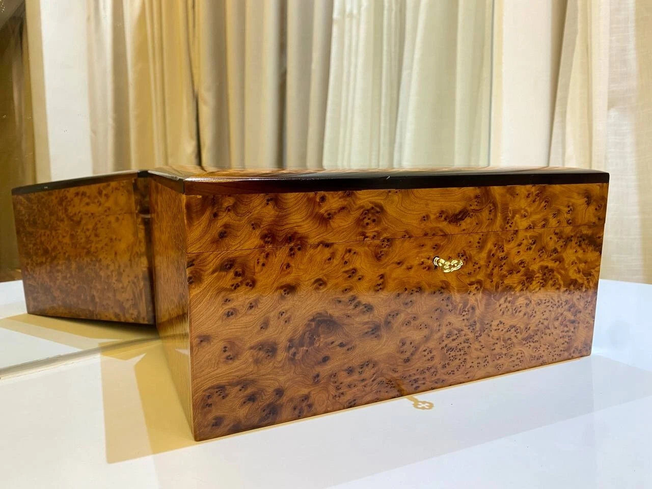 Big Moroccan jewellery Box lockable thuya wooden Jewelry Gift Box organizer | eBay