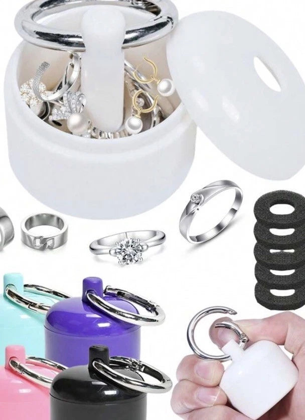 Secure, portable jewelry storage..purple | eBay