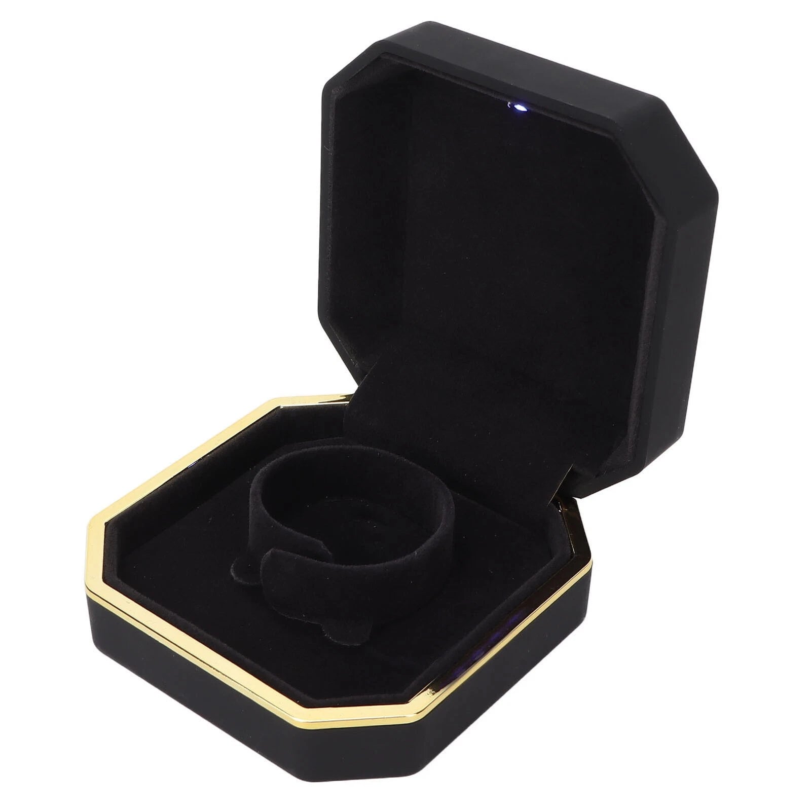 Exquisite Bracelet Gift Box Portable Jewelry Storage Display Case with Light | eBay