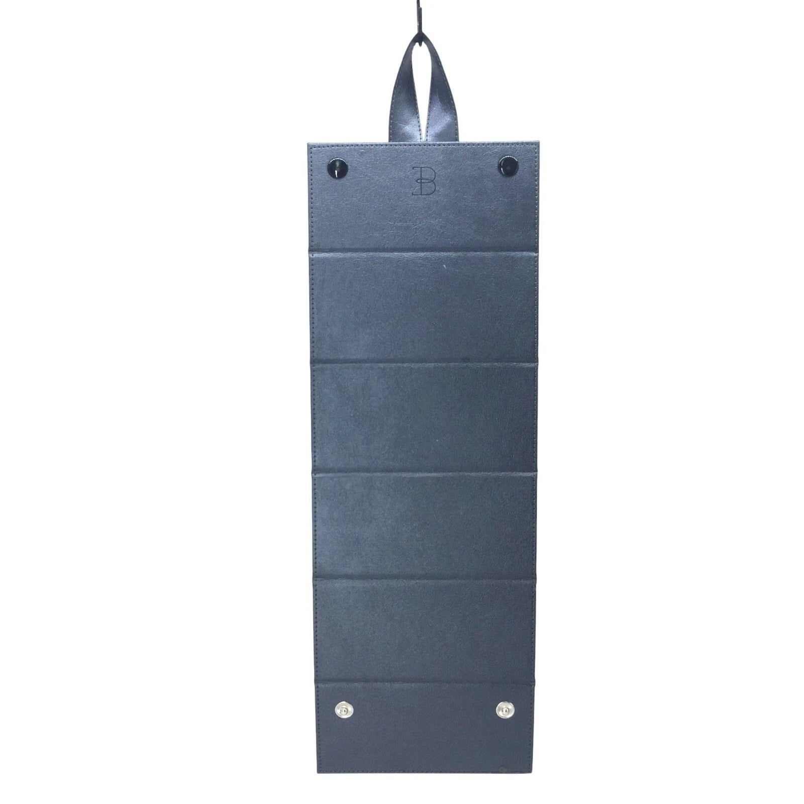 Hanging Jewelry & Accessory Organizer Box Roll Up Storage 5 Compartments | eBay