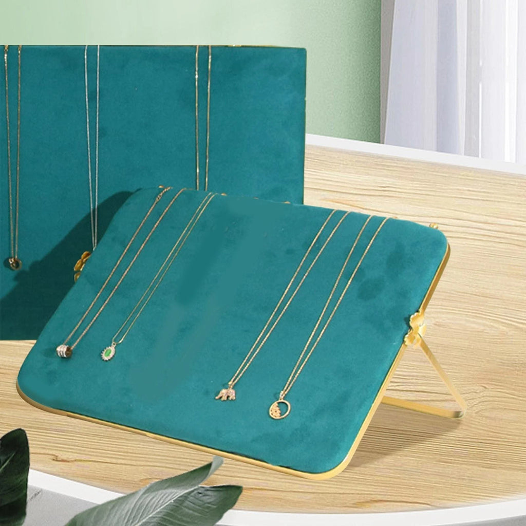 Jewelry Display Stand Storage Box Home Use Flannel Jewelry | eBay