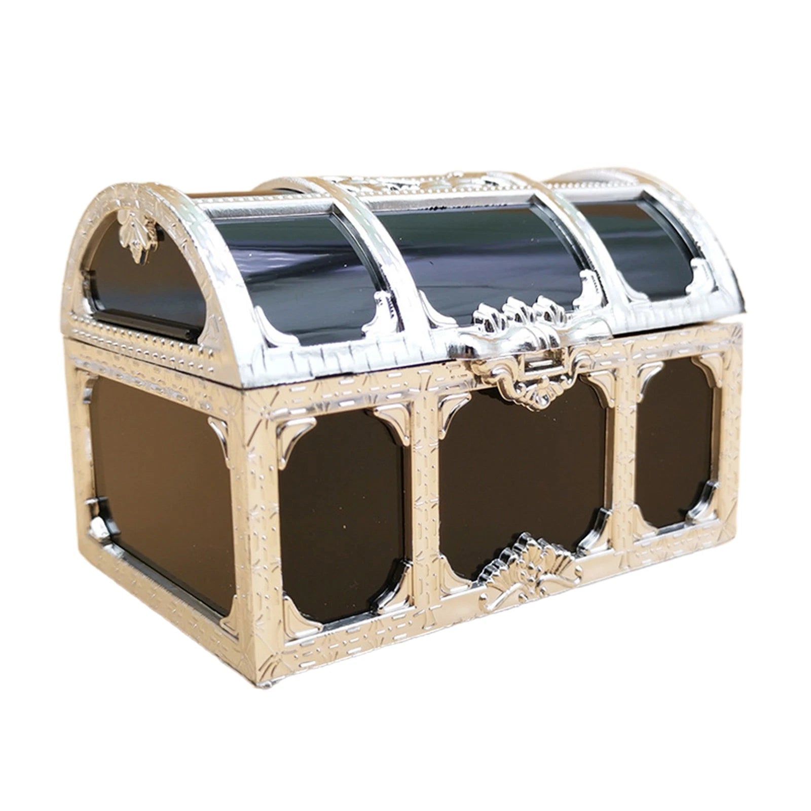 Clear Pirate Treasure Chest Storage Box for Coins Jewelry Vintage Retro Cases | eBay