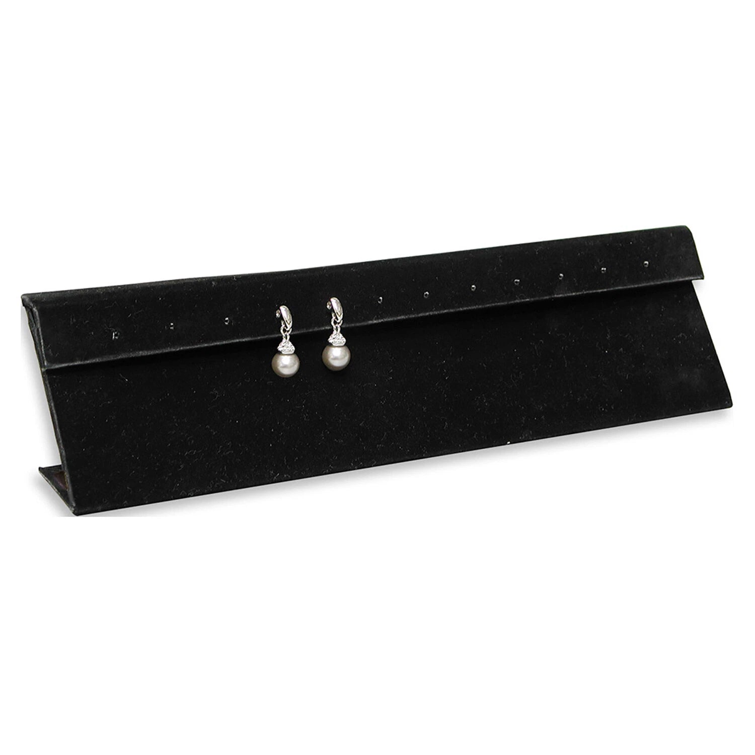 Black Velvet 6 Pair Earring Jewelry Display Holder Stand Earring Organizer | eBay