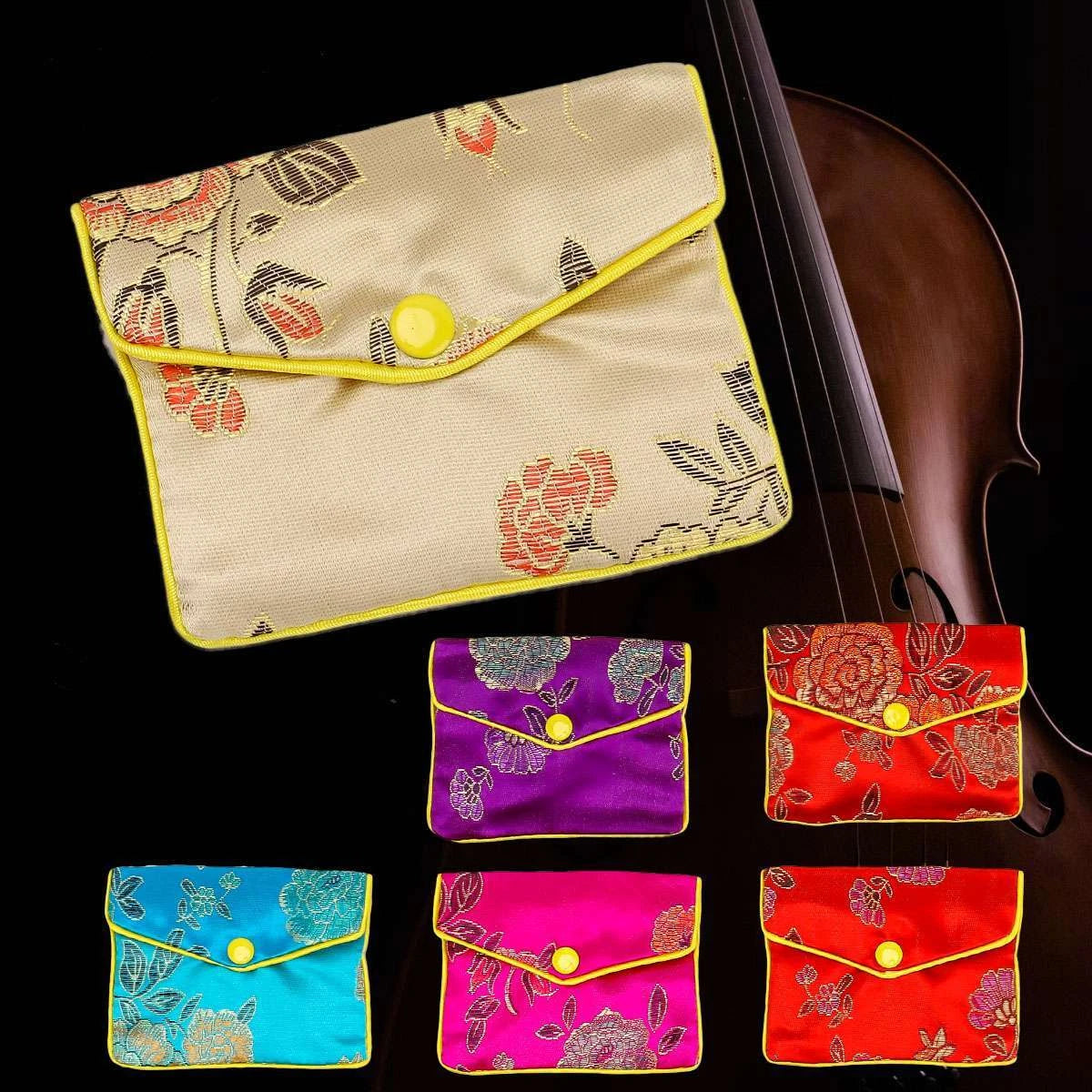 12pcs Jewelry Storage Bags Silk Chinese Tradition Pouch Purse Jewels Organizer | eBay