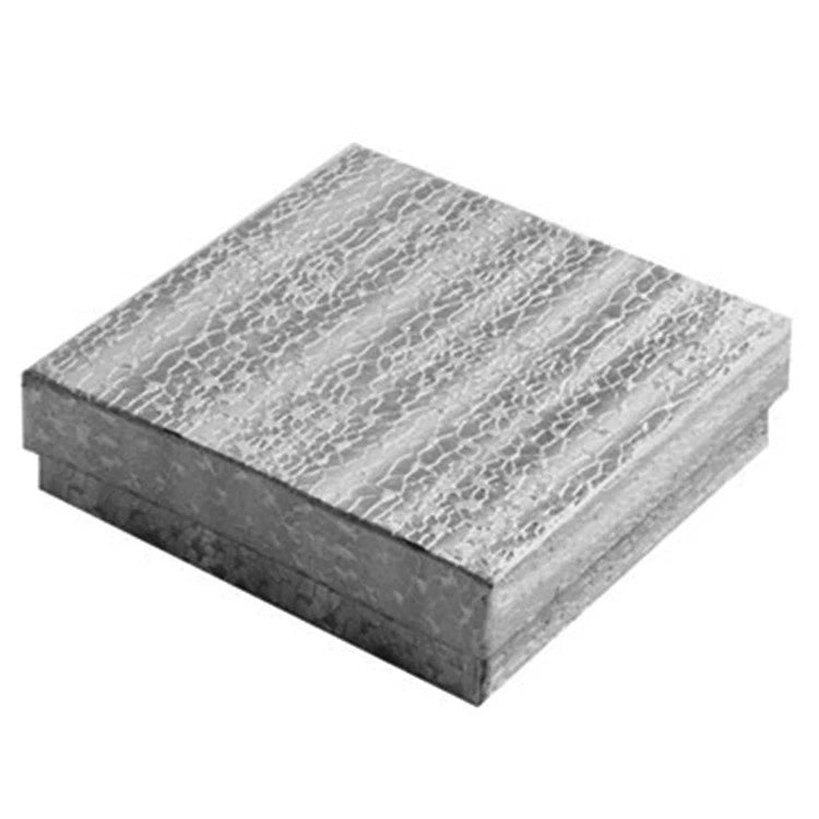 Wholesale 200 Silver Cotton Fill Jewelry Packaging Gift Boxes 3 1/2 x 3 1/2 x 1 | eBay