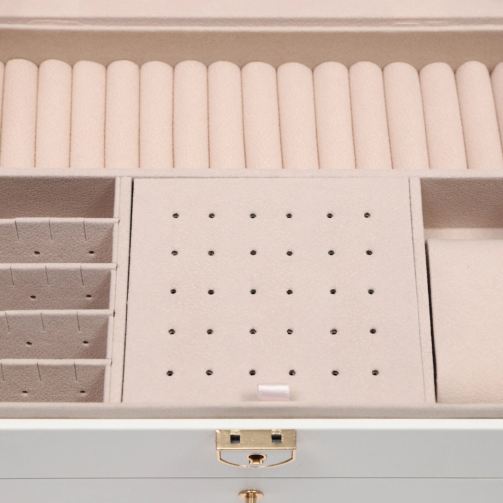 3 Tier Watch Box Jewelry Organizer Case Holder Bracelet Display Case with Drawer | eBay