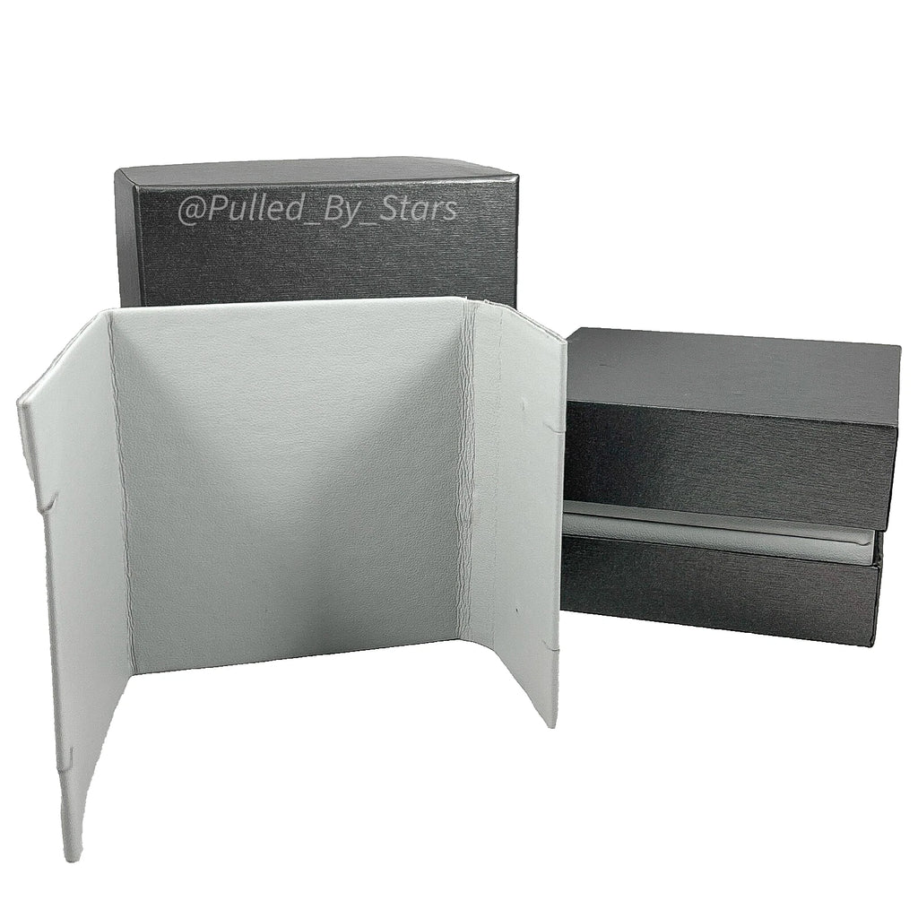 Boutique Jewelers Sleek Metallic Pewter Necklace/Earrings Gift Presentation Box | eBay