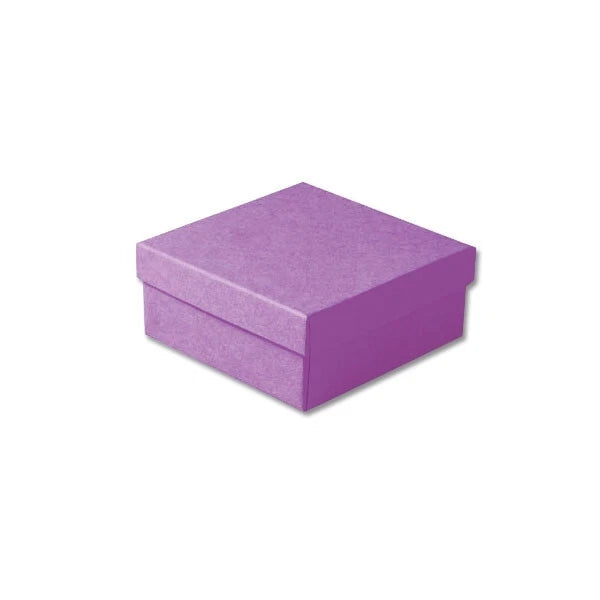 100 Matte Purple Jewelry Boxes - 3-1/2" x 3-1/2" x 1-1/2" | eBay