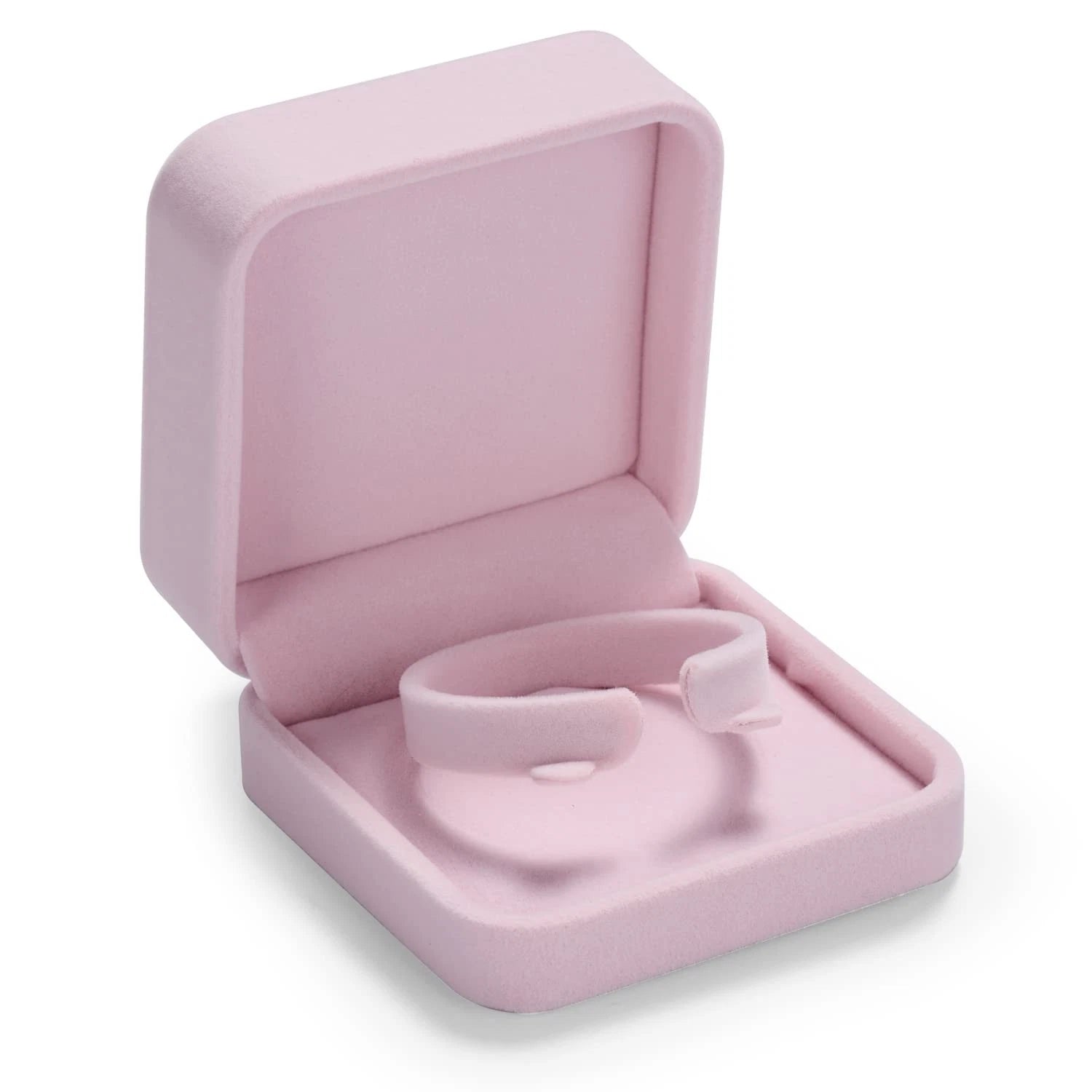 Pink Velvet Bangle/bracelet Gift Box Jewelry Storage Box Accessories Case | eBay