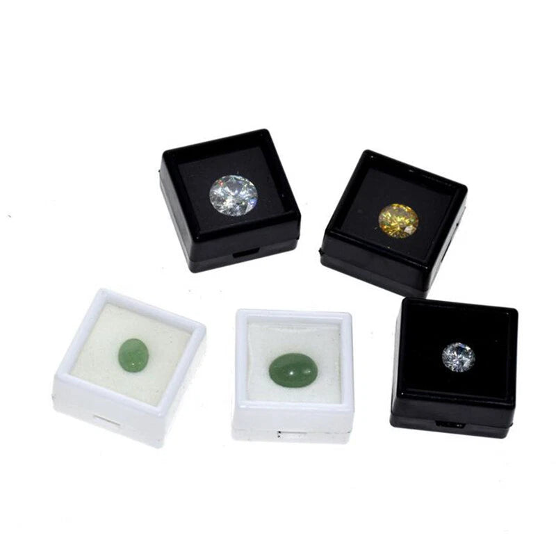 Gift Box Display Box Jewelry Box Plastic Storage Box Jewelry Holder 3/4/5/6cm | eBay