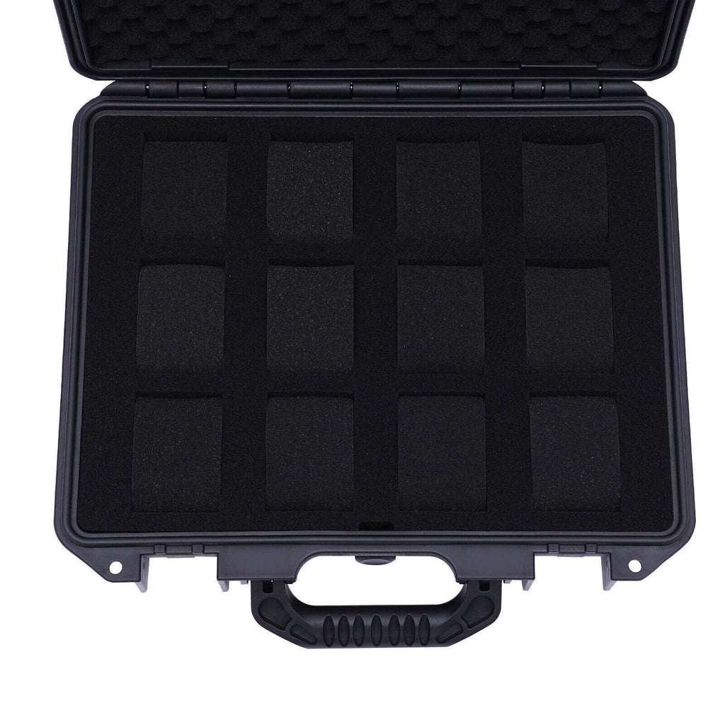 12 Slot PP Watch Box Display Case Jewelry Storage Holder Organizer Waterproof | eBay