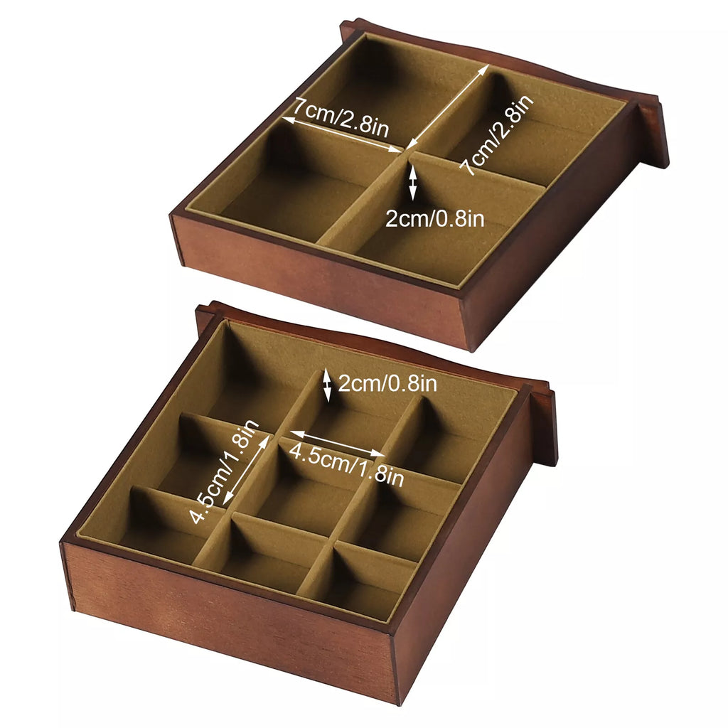 5 - Layer Jewelry Box 4 Drawers Wooden Large For Wowen W/ Mirror Organizer Box | eBay