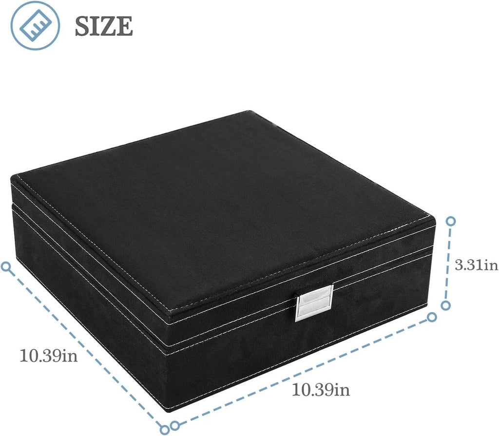 Luxurious Freestanding Jewelry Case - Velvet Organizer for Necklaces & Earrings | eBay