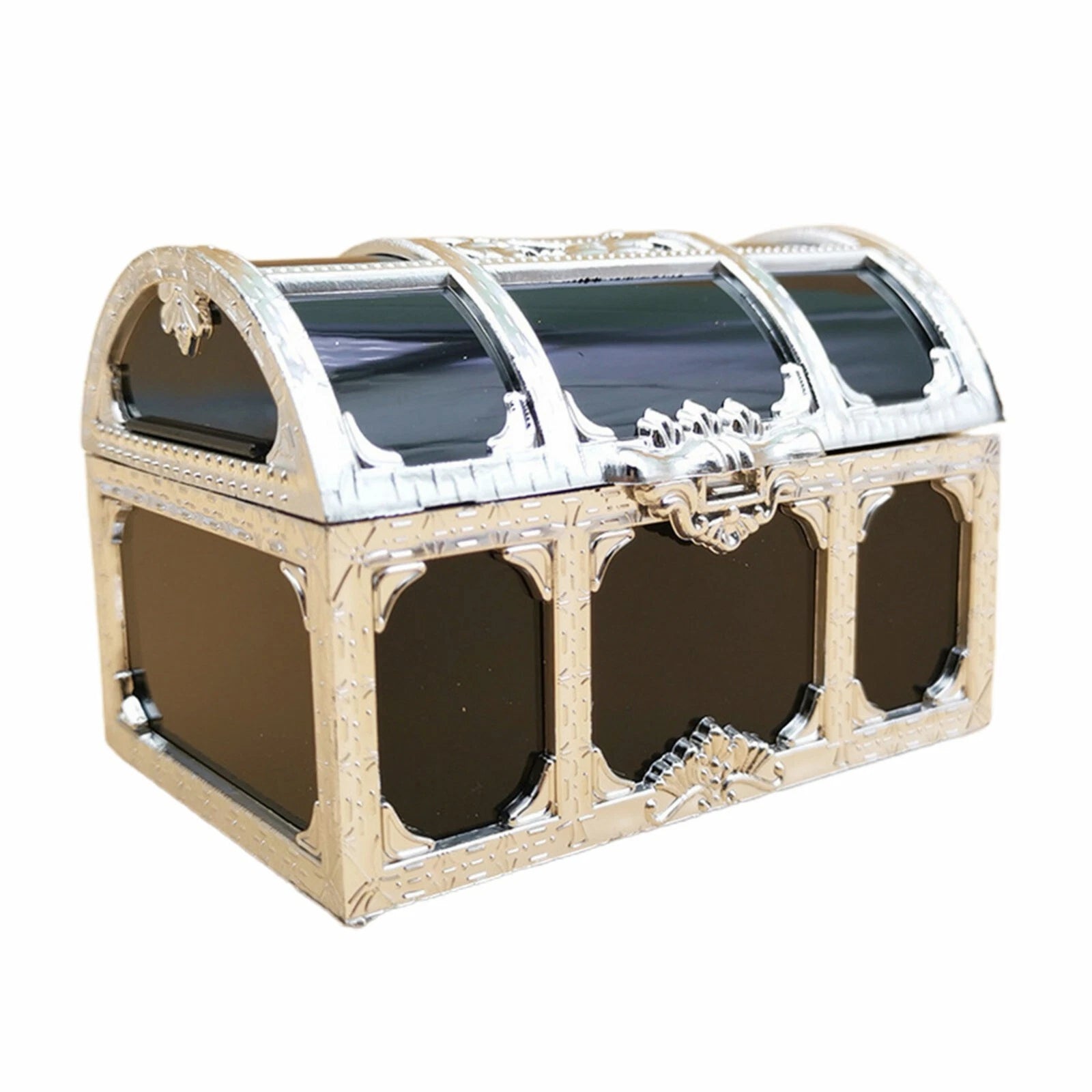 Clear Pirate Treasure Chest Storage Box for Coins Jewelry Vintage Retro Cases | eBay