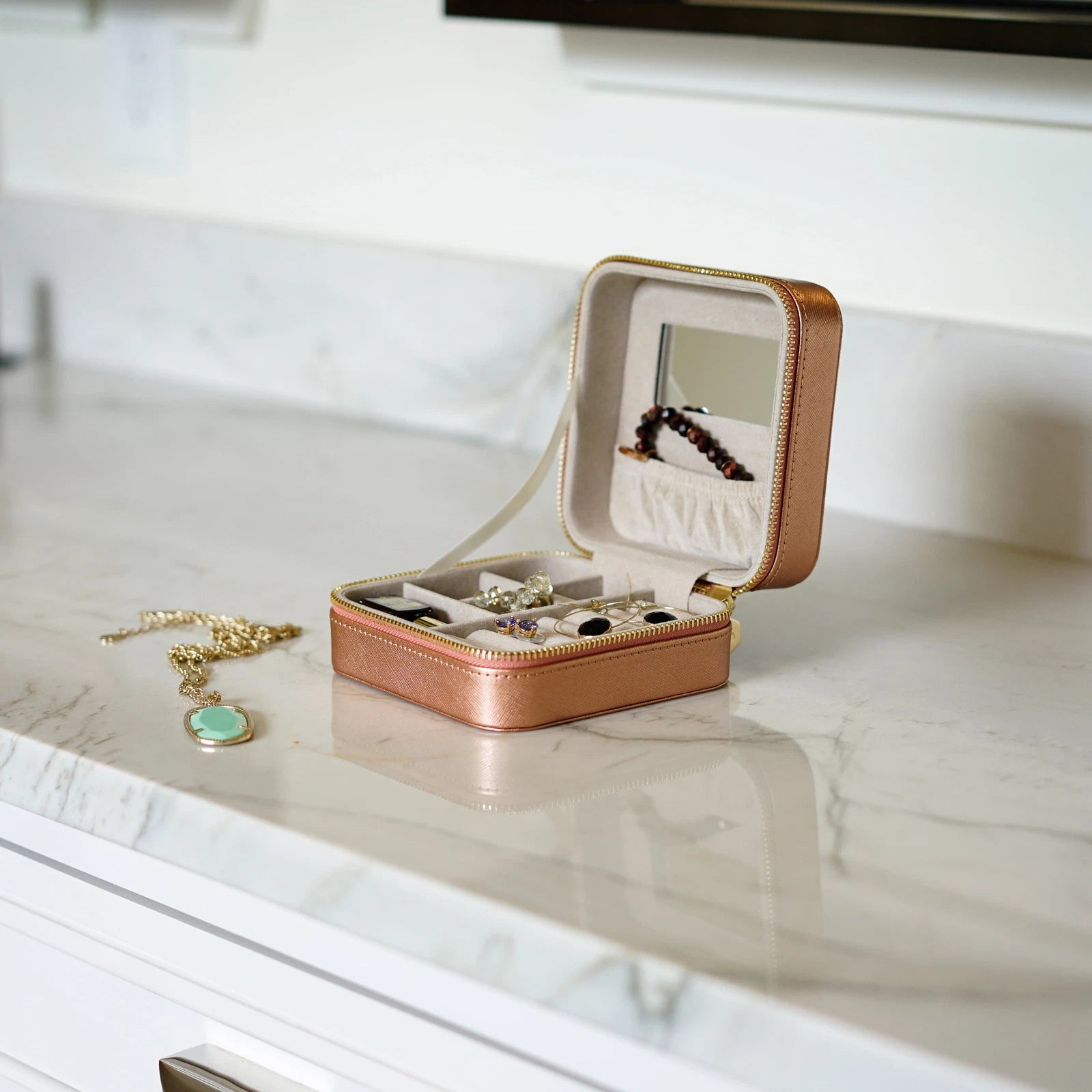 Adult Women's Travel Jewelry Box - Coral | eBay