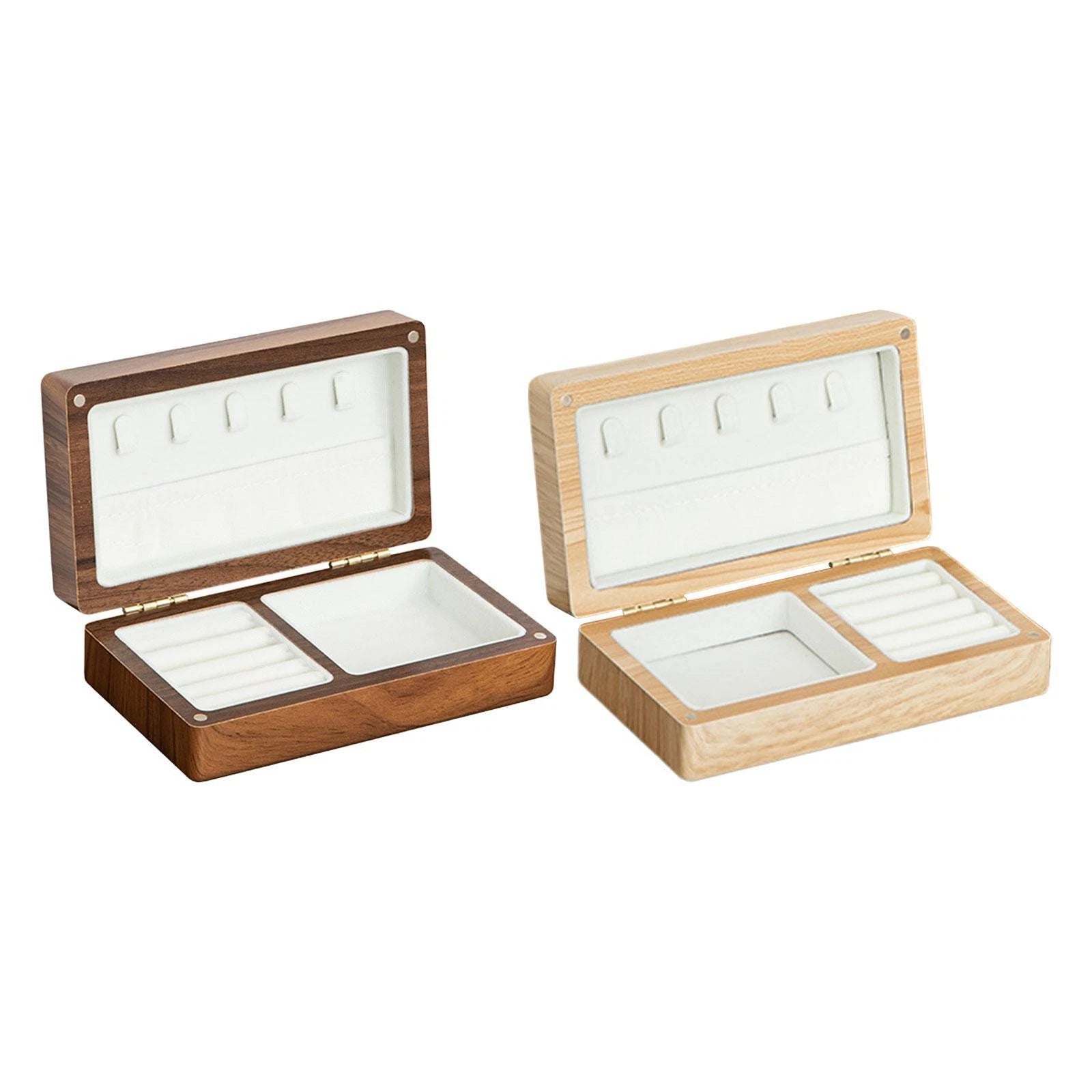 Jewelry Organizer Jewelry Storage Box Container Wooden Traveling Jewelry Box for | eBay