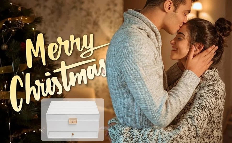 3 Layers Jewelry Box White Jewelry Boxes for Women with Drawer Jewelry Organi... | eBay