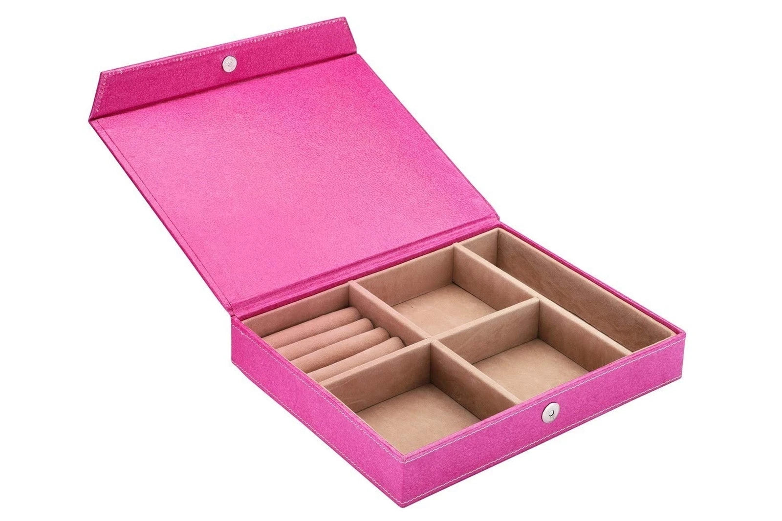 Handcrafted Jewelry Storage Box Covered with 100% Cotton Looks Like Leather |... | eBay