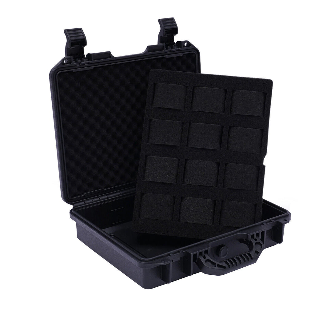 12 Slot PP Watch Box Display Case Jewelry Storage Holder Organizer Waterproof | eBay