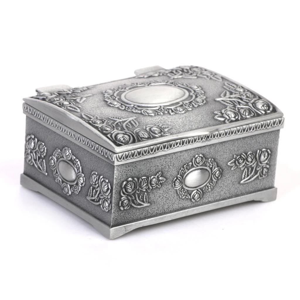Retro Jewelry Trinkets Storage Case Organizer | eBay