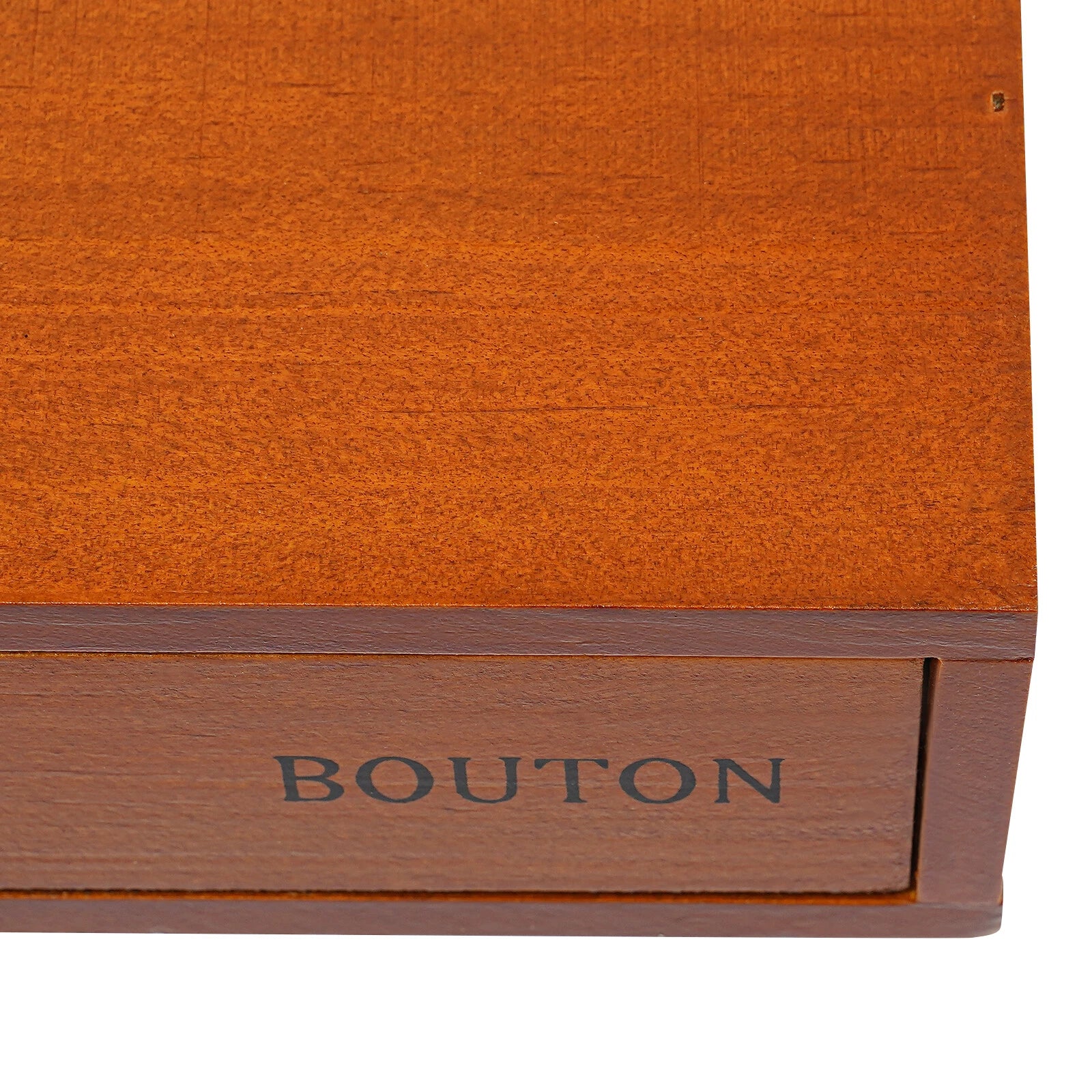 Single-Drawer Wooden Jewelry Organizer - Stylish Desktop Storage Box | eBay