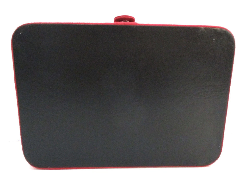 Portable Jewelry Box 24 Section Pink Suede Travel Storage Organizer w Mirror | eBay