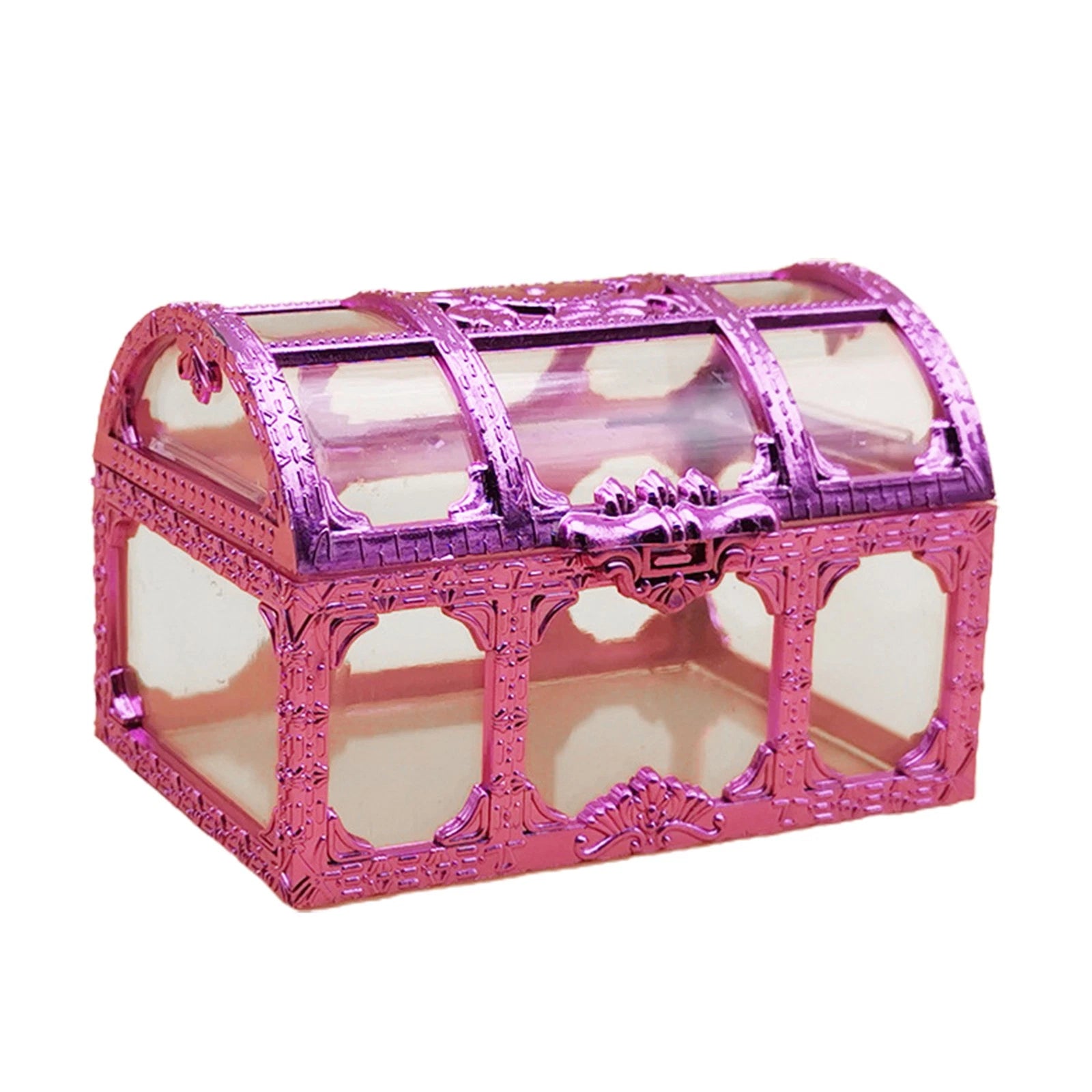 Clear Pirate Treasure Chest Storage Box for Coins Jewelry Vintage Retro Cases | eBay