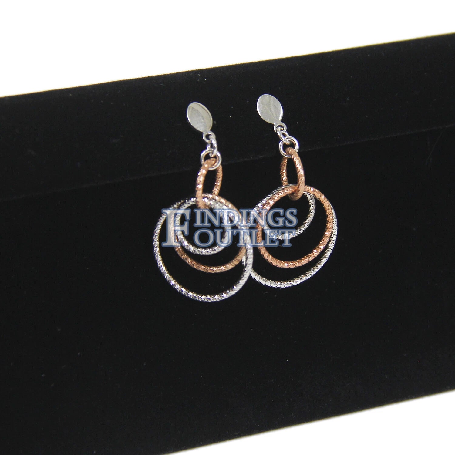 Black Velvet 6 Pair Earring Jewelry Display Holder Stand Earring Organizer | eBay